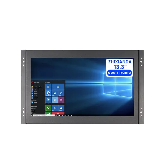 Heißer 10,4-Zoll-wasserdichter offener industrieller Touch-Monitor