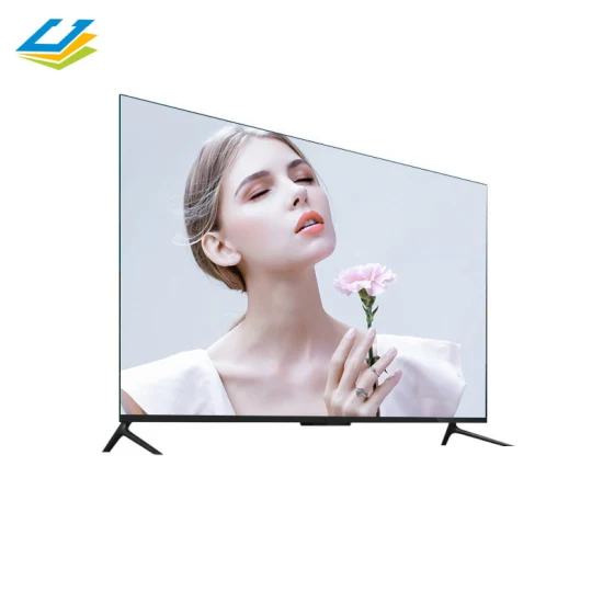 32 43 50 55 65 75 100 Zoll 4K Smart TV für Bildschirm gehärtetes Glas Großbildfernseher Smart Voice Ultradünner Flachbildfernseher