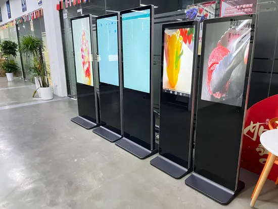 Benutzerdefinierte 49-Zoll-kapazitive Touch-ultradünne Android-Netzwerk-Werbe-Player-Ausrüstung LED-Ständer zeigen LCD-Digital-Signage an